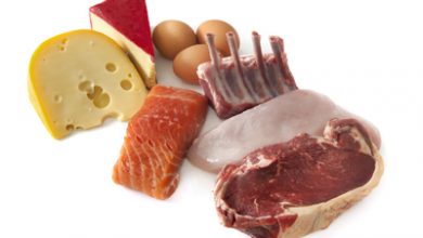 رژیم پروتئین لاغری, مقدار پروتئین در مواد غذایی