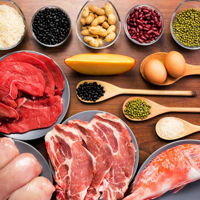 مواد غذایی حاوی پروتئین،رژیم لاغری پروتئین