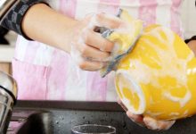 ضدعفونی کردن اسکاچ ظرفشویی
